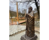 В Калужской области установили скульптуру преподобного Пафнутия Боровского
