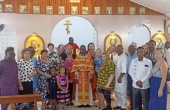 Клирик Патриаршего экзархата Африки иерей Парфений Дансу с пастырским визитом посетил Бенин