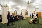 Святейший Патриарх Кирилл встретился со слушателями Высших дипломатических курсов