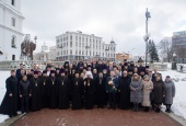 Патріарший екзарх усієї Білорусі очолив урочистості з нагоди актового дня Мінської духовної академії