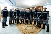 Митрополит Астанайский Александр посетил шахту Анненскую Восточно-Жезказганского рудника