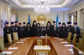 Глава Казахстанского митрополичьего округа провел совместное заседание епархиального совета и церковного суда Астанайской епархии