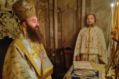 Начальник Русской духовной миссии в Иерусалиме принял участие в богослужении на Гробе Господнем