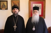 Начальник Русской духовной миссии посетил Вифлеем