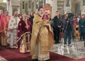 Представитель Русской Церкви принял участие в Рождественском богослужении в Успенском соборе Дамаска