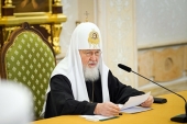 Святейший Патриарх Кирилл возглавил совместное заседание Священного Синода и Высшего Церковного Совета