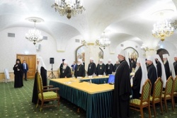 Состоялось совместное заседание Священного Синода и Высшего Церковного Совета Русской Православной Церкви