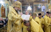 Иеромонах Владимир (Бирюков), избранный епископом Каинским и Барабинским, возведен в сан архимандрита