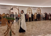В праздник Рождества митрополит Гор Ливанских Силуан молился вместе с общиной бейрутского подворья Русской Церкви