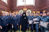 Архиепископ Якутский Роман освятил часовню на территории отдела по конвоированию УФСИН по Республике Саха (Якутия)