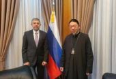 Архиепископ Корейский Феофан встретился с новоназначенным послом России в Республике Корея