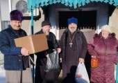﻿У Сєвєродонецькій єпархії мирним жителям роздали одяг і продукти. Інформаційне зведення про допомогу біженцям (від 16 січня 2024 року)