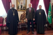 Начальник Русской духовной миссии встретился с руководителем российской дипломатической миссии в Палестине