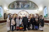 В Марфо-Мариинской обители состоялась Рождественская встреча с участием представителя ОВЦС и членов эфиопской общины Москвы