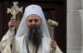 Вітання Святішого Патріарха Кирила Предстоятелю Сербської Православної Церкви з днем хресної слави