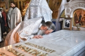 В 25-ю годовщину преставления митрополита Леонтия (Бондаря) митрополит Оренбургский Петр совершил панихиду по приснопамятному владыке