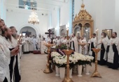 Состоялось отпевание епископа Раменского Иринарха