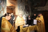 В день 15-летия интронизации Патриарха Кирилла благодарственный молебен совершен на Русском Подворье в Софии