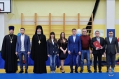 Епископ Выборгский Варнава открыл муниципальные соревнования по дзюдо «Кубок Мурино»