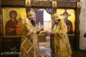 Архиепископ Якутский Роман и архиепископ Гродненский Антоний совершили Литургию в Коложской церкви Гродно