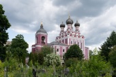 Продолжается реставрация храма Тихвинской иконы Божией Матери в Алексеевском г. Москвы