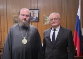 Епископ Зарайский Константин встретился с послом Российской Федерации в Египте