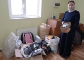 Социальный отдел Тольяттинской епархии передал детские вещи на Донбасс. Информационная сводка о помощи беженцам (от 6 февраля 2024 года)