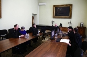 В Издательском Совете состоялось очередное заседание рабочей группы по кодификации акафистов