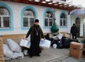Специальный гуманитарный центр Крымской митрополии отправился в 115-ю поездку в зону конфликта. Информационная сводка о помощи беженцам (от 8 февраля 2024 года)