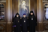 Состоялась встреча временного управляющего Ереванско-Армянской епархией с Верховным Патриархом и Католикосом всех армян