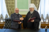 Красноярская епархия и фонд «Защитники Отечества» подписали соглашение о сотрудничестве