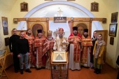 В день памяти священномученика Николая Морковина глава Тверской митрополии совершил Литургию в кашинской тюрьме, где был расстрелян святой