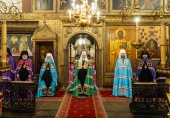 Предстоятель Руської Церкви звершив Літургію в Патріаршому Успенському соборі