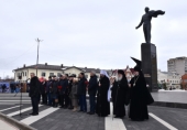 Архиереи Смоленской митрополии приняли участие в торжествах по случаю 90-летия со дня рождения Юрия Гагарина