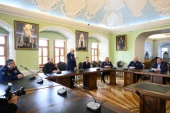 В Московской духовной академии прошел круглый стол по случаю 90-летия со дня рождения Ю.А. Гагарина