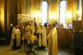 На подворье Русской Церкви в Софии совершена панихида по новопреставленному Патриарху Болгарскому Неофиту