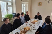 Состоялась встреча председателя Учебного комитета с председателями студенческих советов духовных учебных заведений Москвы и Московской области