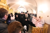 Предстоятель Сербской Православной Церкви посетил Покровский женский монастырь в Москве