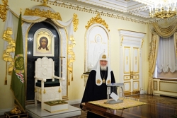 Святейший Патриарх Кирилл принял участие в выборах Президента России
