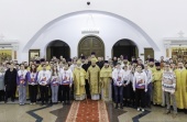 В подмосковном Красногорске прошли торжества по случаю Дня православной молодежи Московской области