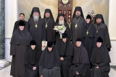Εκπρόσωποι της Ρωσικής Ορθοδόξου Εκκλησίας ευχήθηκαν στον Πατριάρχη Ιεροσολύμων Θεόφιλο για τα ονομαστήριά του