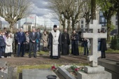 У день 150-річчя від дня народження М.О. Бердяєва на його могилі у французькому Кламарі звершено панахиду