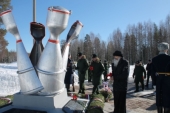 На космодроме Плесецк вознесли молитвы о погибших при испытании ракеты воинах