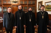 Metropolitan Anthony of Volokolamsk met with representatives of the Coptic Church