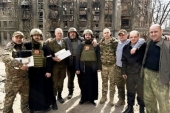 Клирики Орловской епархии доставили гуманитарный груз в Артемовск