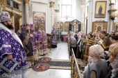 В Неделю 2-ю Великого поста в Свято-Духовом кафедральном соборе Минска состоялось соборное архиерейское богослужение