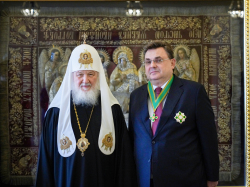 Зустріч Святішого Патріарха Кирила з міністром юстиції РФ К. Чуйченко