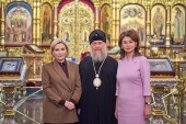 Министры культуры России и Казахстана посетили Вознесенский кафедральный собор Алма-Аты
