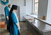 Председатель Синодального отдела по благотворительности посетил филиал № 3 госпиталя имени Н.Н. Бурденко в подмосковной Купавне