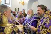 Святейший Патриарх Кирилл совершил освящение Казанского храма в Лосиноостровской г. Москвы